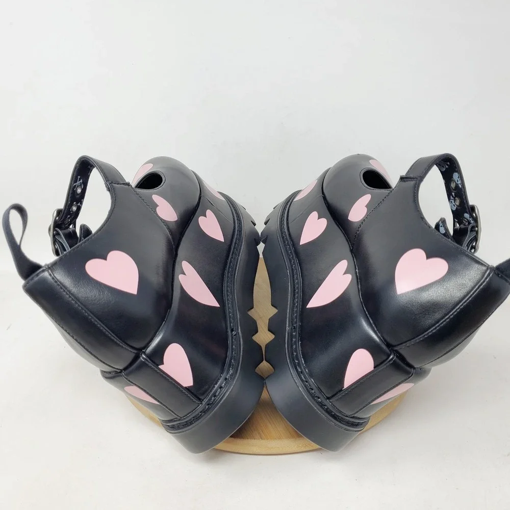 Lamoda Sweetheart of Mind Mary Jane Women 6 Platform Punk Goth Chunky Dolls Kill